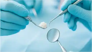 Placing dental implants by replacing or augmenting missing bone at KinSmile Clinic